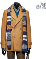 報(bào)喜鳥秋冬裝男士羊毛呢大衣新品流行趨勢(shì)