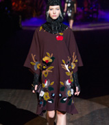 Leonard 2015秋冬女裝 創(chuàng)新工藝雕刻摩登時(shí)尚